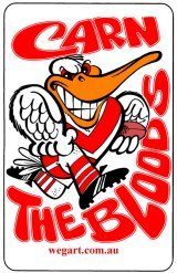 Carna Bloods WEG Fridge Magnet FREE POST WITHIN AUSTRALIA